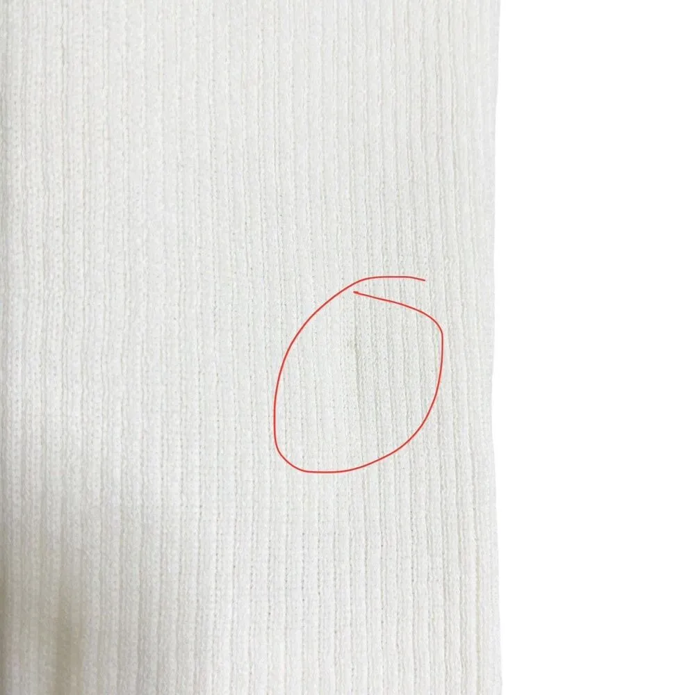 Jonathan Simkhai Veronica Tissue Cotton Puff Sleeve Ribbed Sweater Women Size XS - Image 11