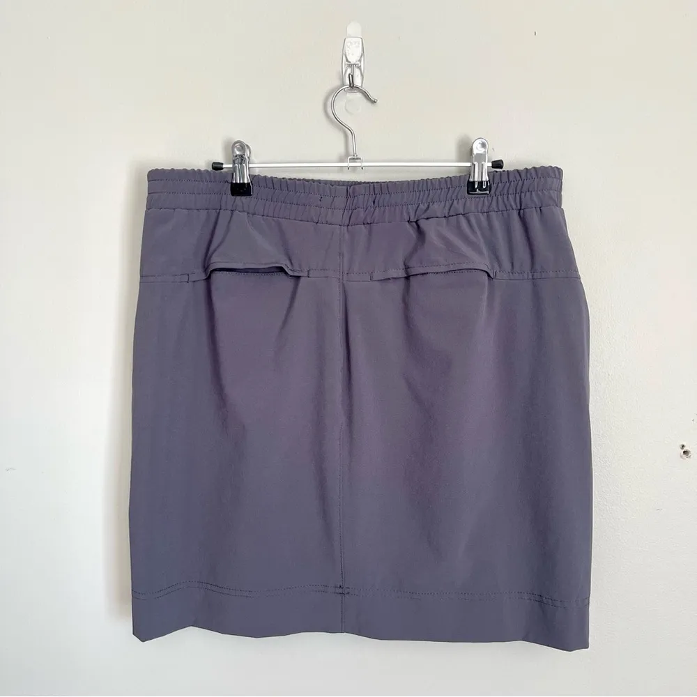 LEE | Gray Full Coverage Liner Athletic Skort Sz 14 - Image 4