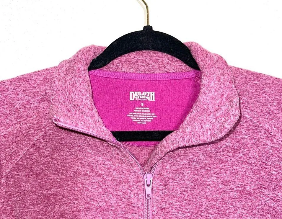 Lake Frost Magenta Pink Full Zip Fleece Jacket - Image 2