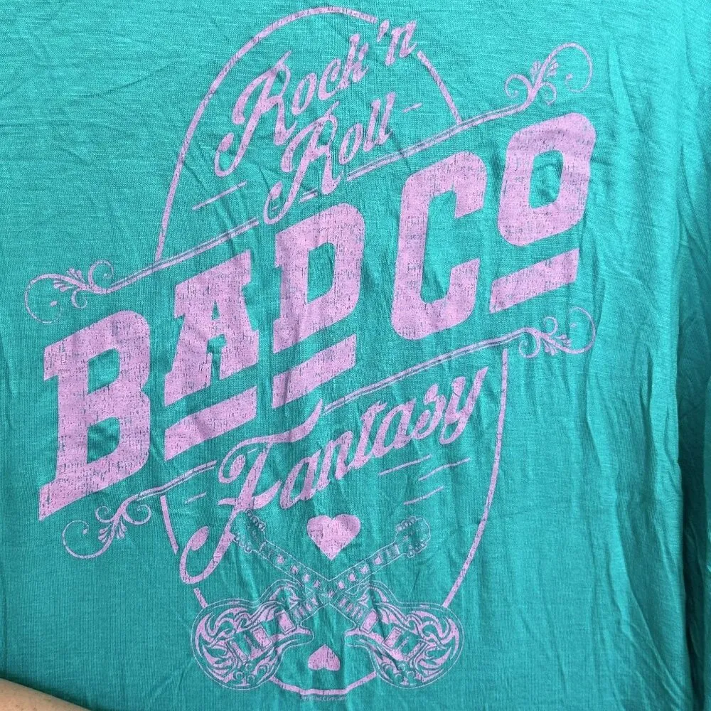 NWT Wst Cst Boxy Oversized Rock 'n Roll Fantasy Bad Co Shirt - Image 4