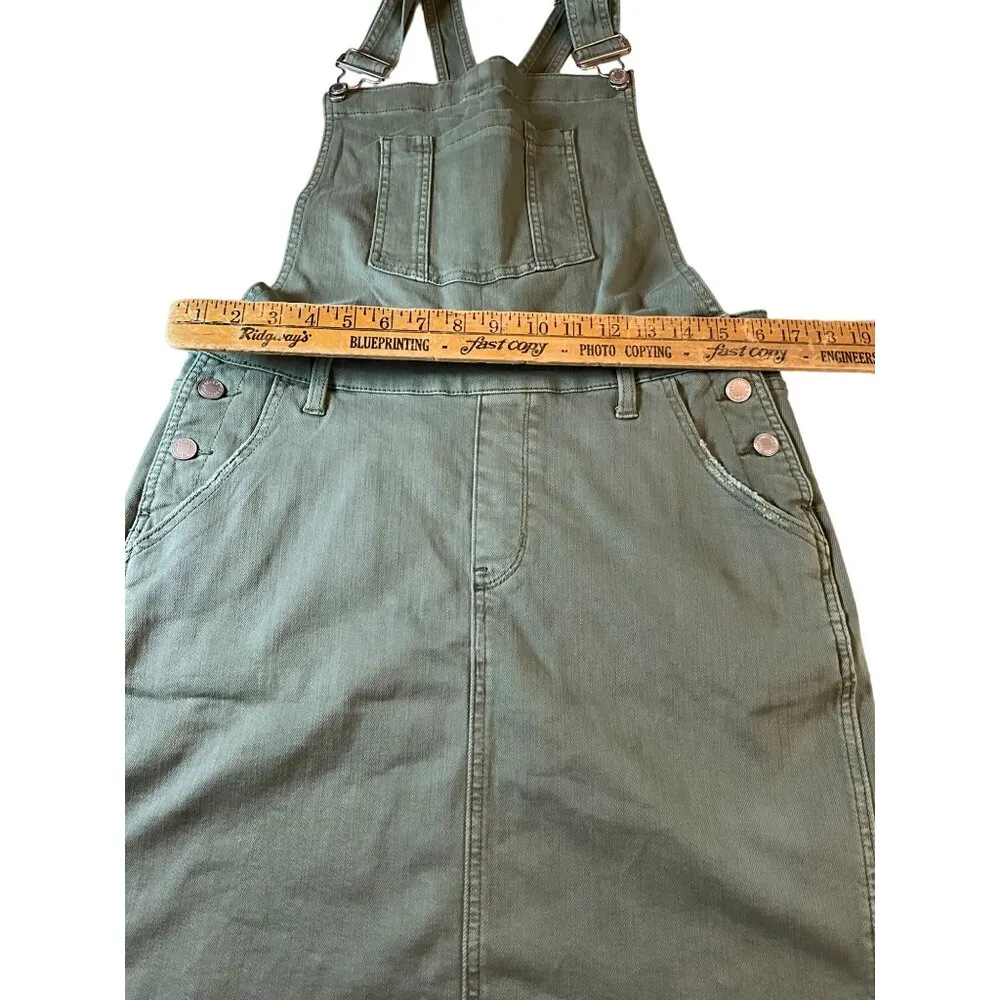 Judy Blue  light olive overall skirt XL STyle JB2822C Cotton Blend - Image 5