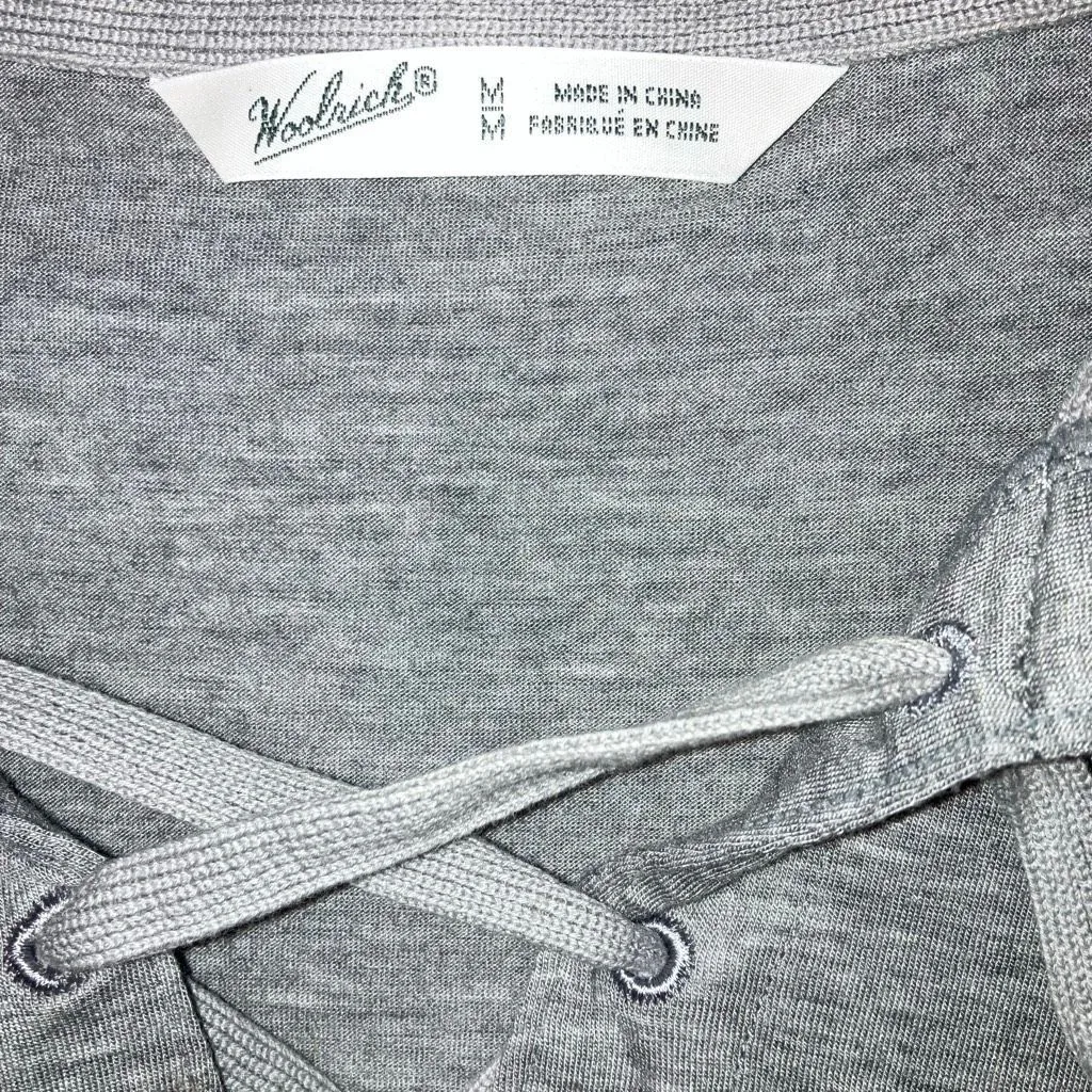 Woolrich Medium Merino Wool Tencel Hooded Lightweight Sweater Outdoor Hiking #75 - Image 7