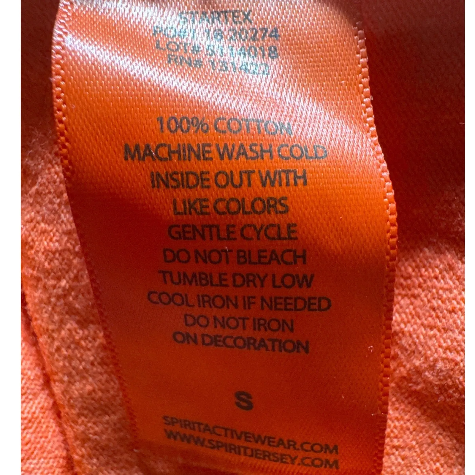 Disney Spirit Jersey Disneyland Resort Orange Ombre Glitter Graphic Sweatshirt S - Image 6