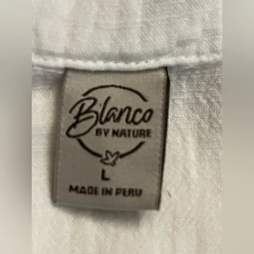 Blanco by Nature white sleeveless tank top Size L - Image 3