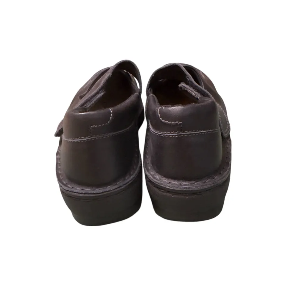 Naot Kirei Mary Jane Comfort Shoes Black Leather Suede Combo EU 42 US 11 Fall 25 - Image 8