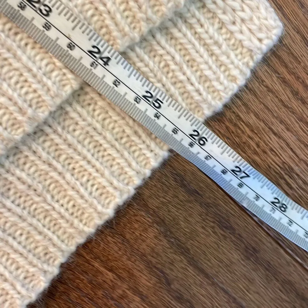 Ann Taylor Merino Wool open knit crewneck short sleeve sweater xs - Image 4