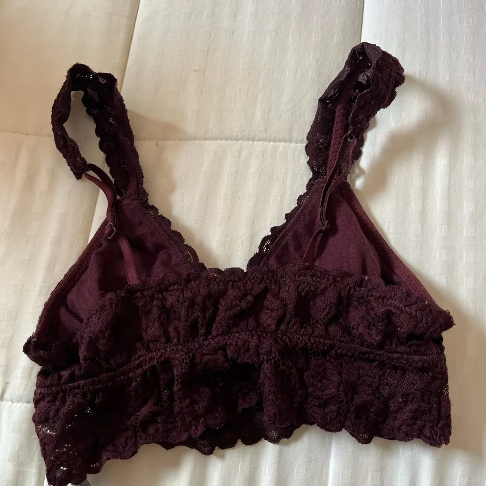 maroon bralette - Image 3