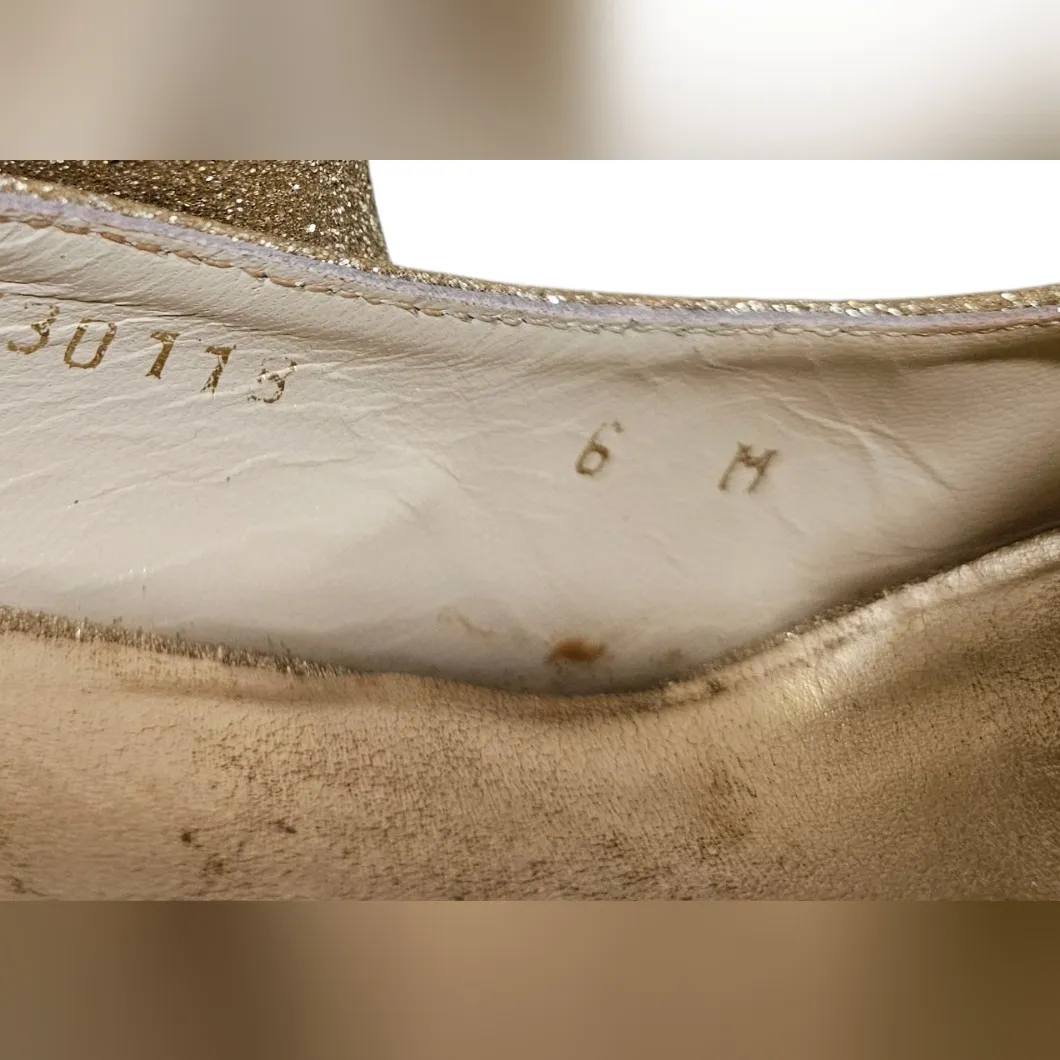 Stuart Weitzman Women's Vevey Pump - Aurora Mini Glitter, 6 M US - Image 4