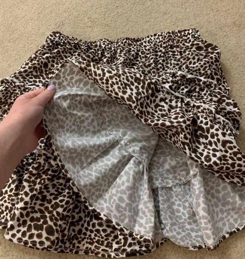 Leopard Print Skirt - Image 3