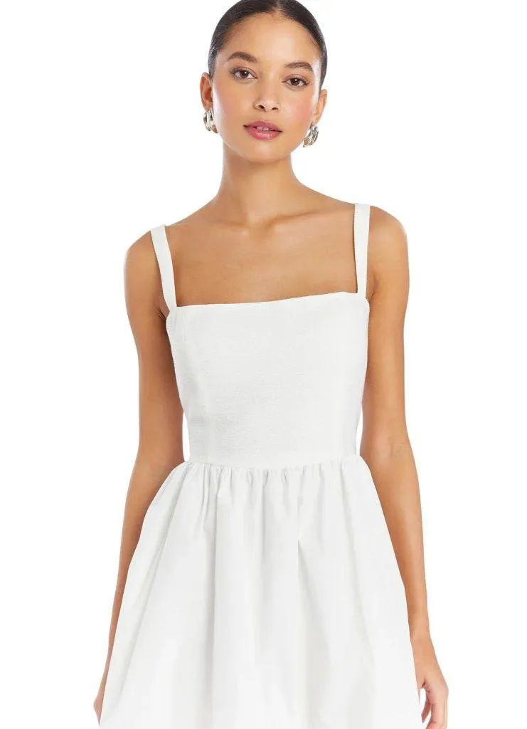 Amanda Uprichard Christine Dress in White Small New Womens Mini Halter - Image 10