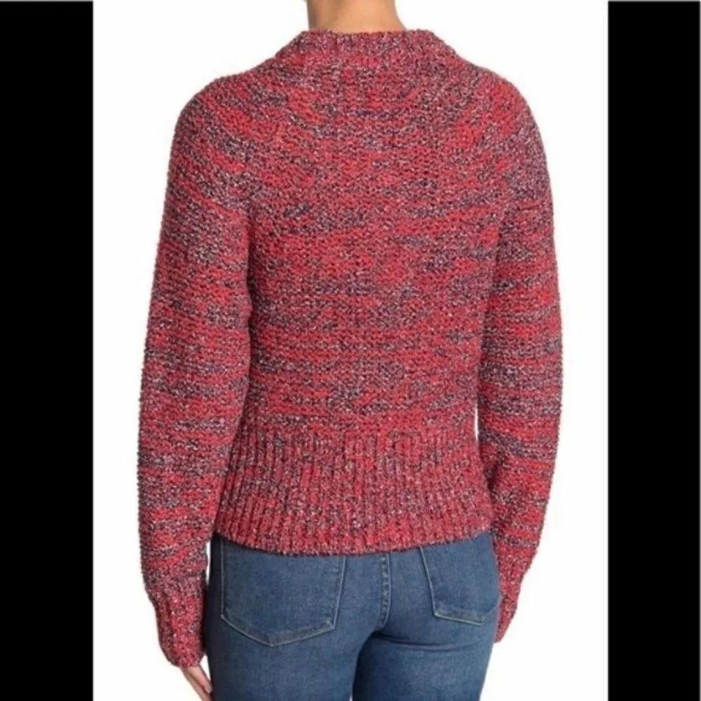 Current/Elliott‎ The Moonshine Sweater, Red/Black, Size: (2), Small, NWT - Image 15