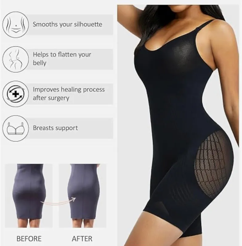 Black BodyShaper, 3X - Image 3
