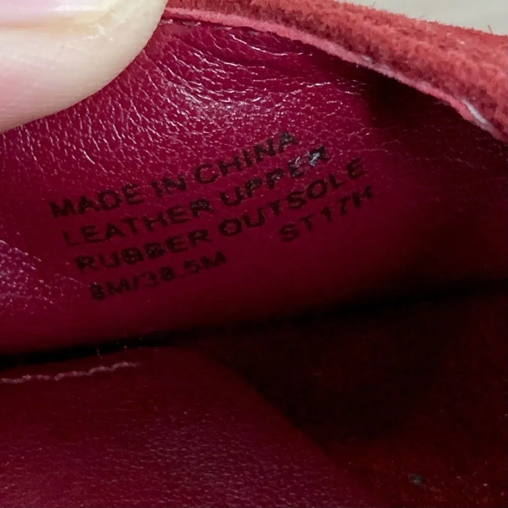 Michael Kors Bright Red Tiegan Platform Sandals - Image 14