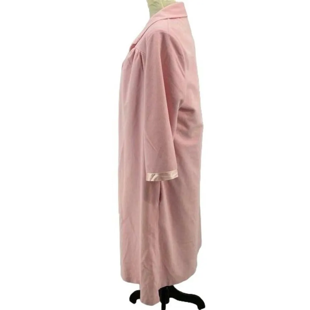 Vintage Vanity Fair Robe Pink House Coat Size Large - Image 3