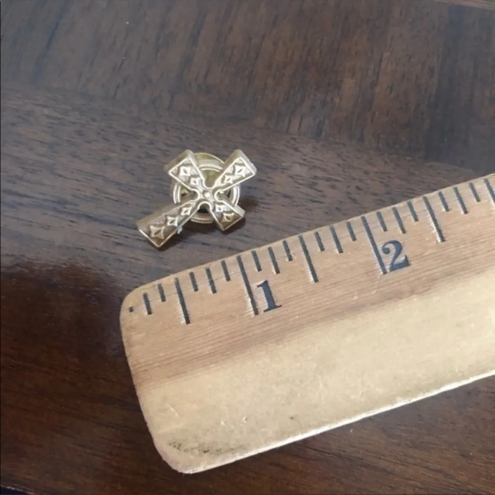 Vintage Cross Pin - Image 2