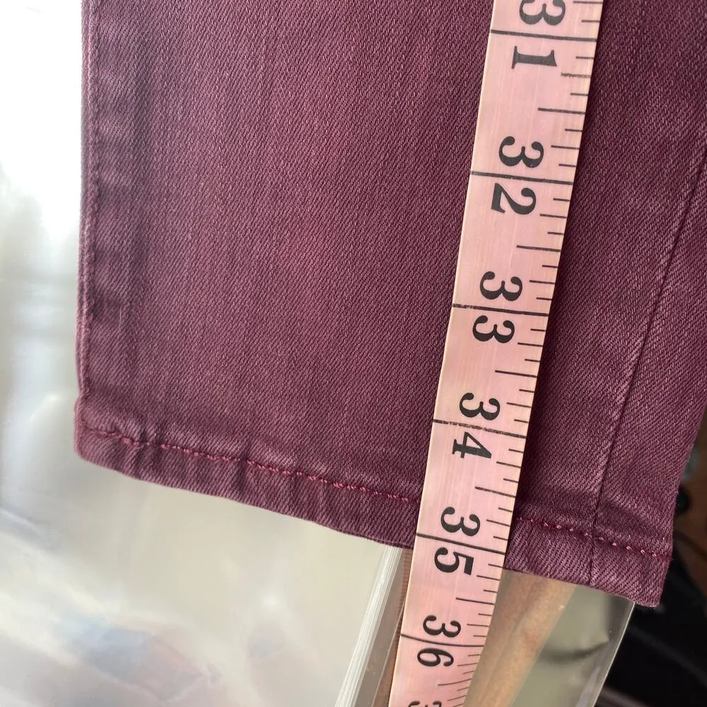 Gap Women's True Skinny Sculpt Vamp Red Jeans Size 29 Short Valentine's Day - Image 10