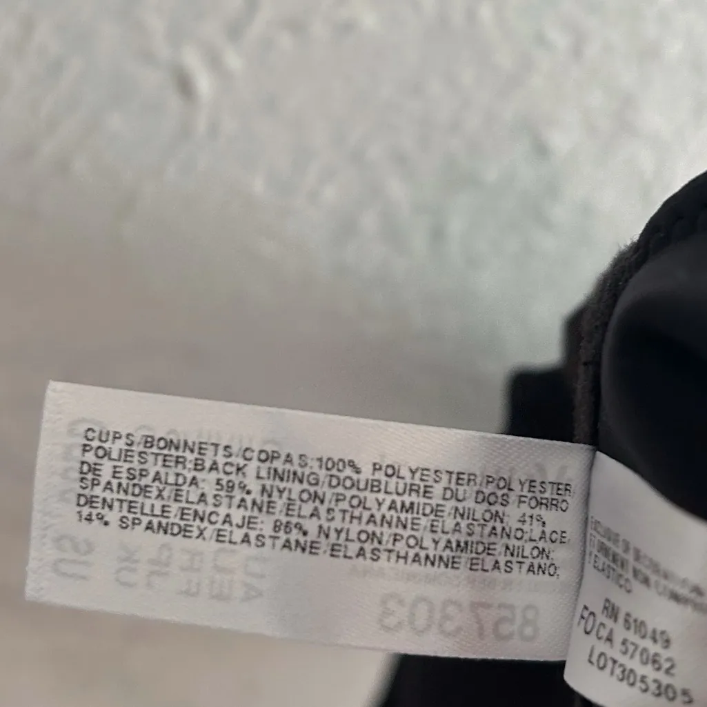 Wacoal Back Appeal Minimizer Bra Black 38DD - Image 6