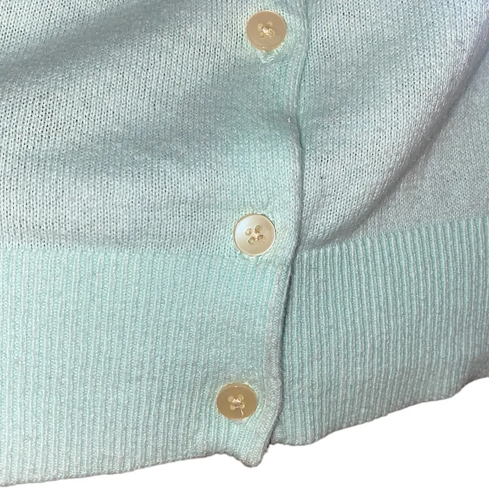 The GAP blue cardigan sweater M - Image 5