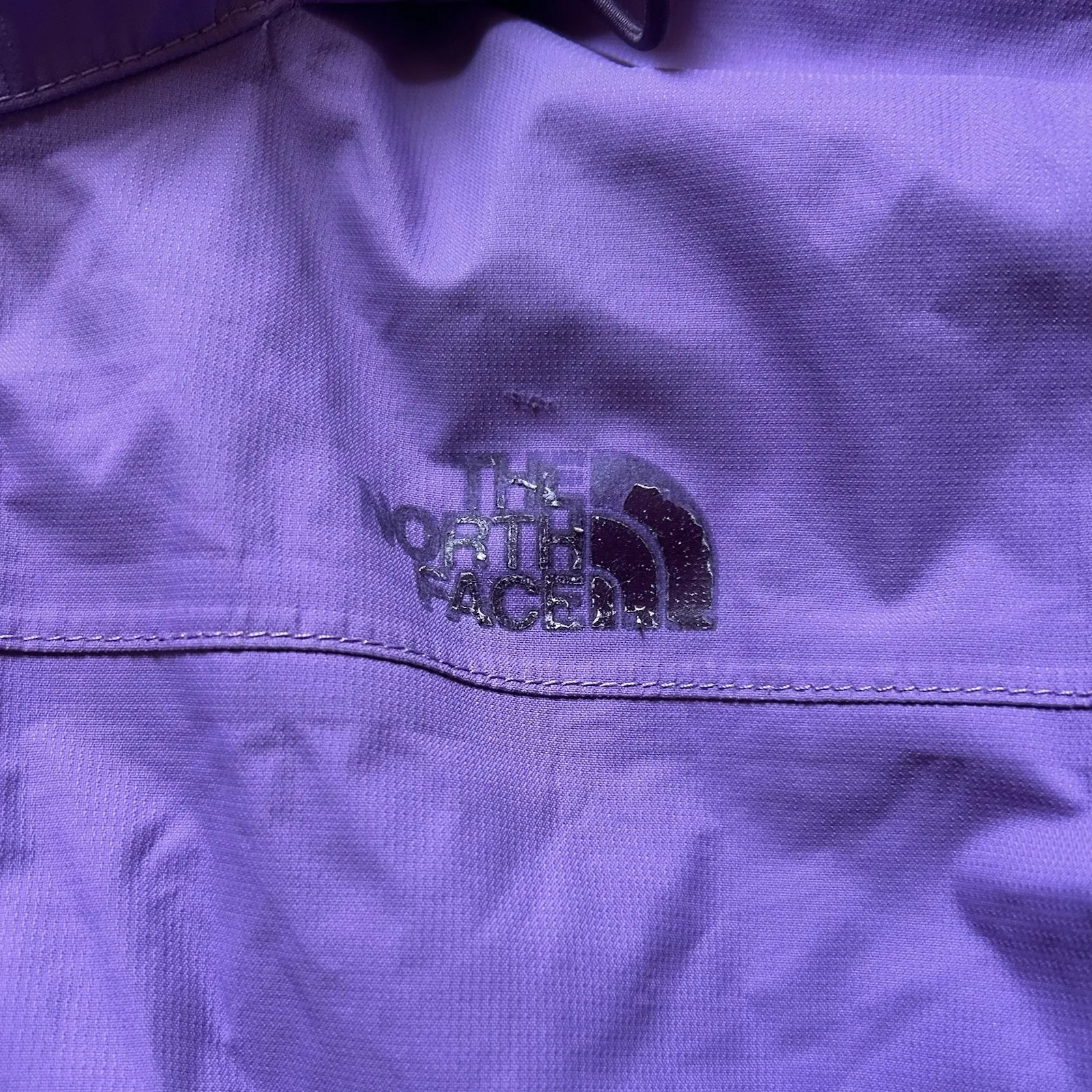 North Face DryVent Women's Small Purple Hood Waterproof Rain Jacket Windbreaker - Image 6
