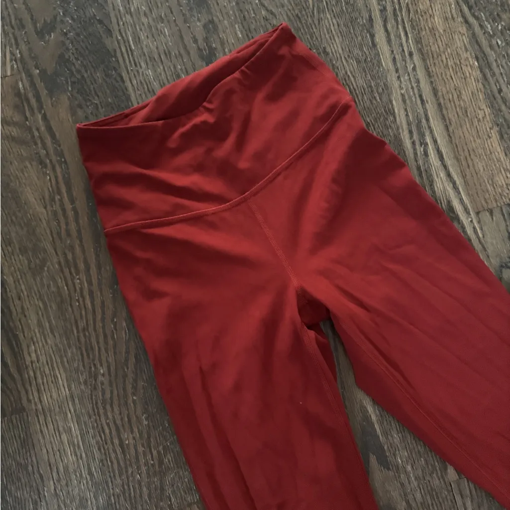 Lululemon Groove SHR Nulu™ Flared Pant * Regular cayenne red high waisted yoga 4 - Image 3