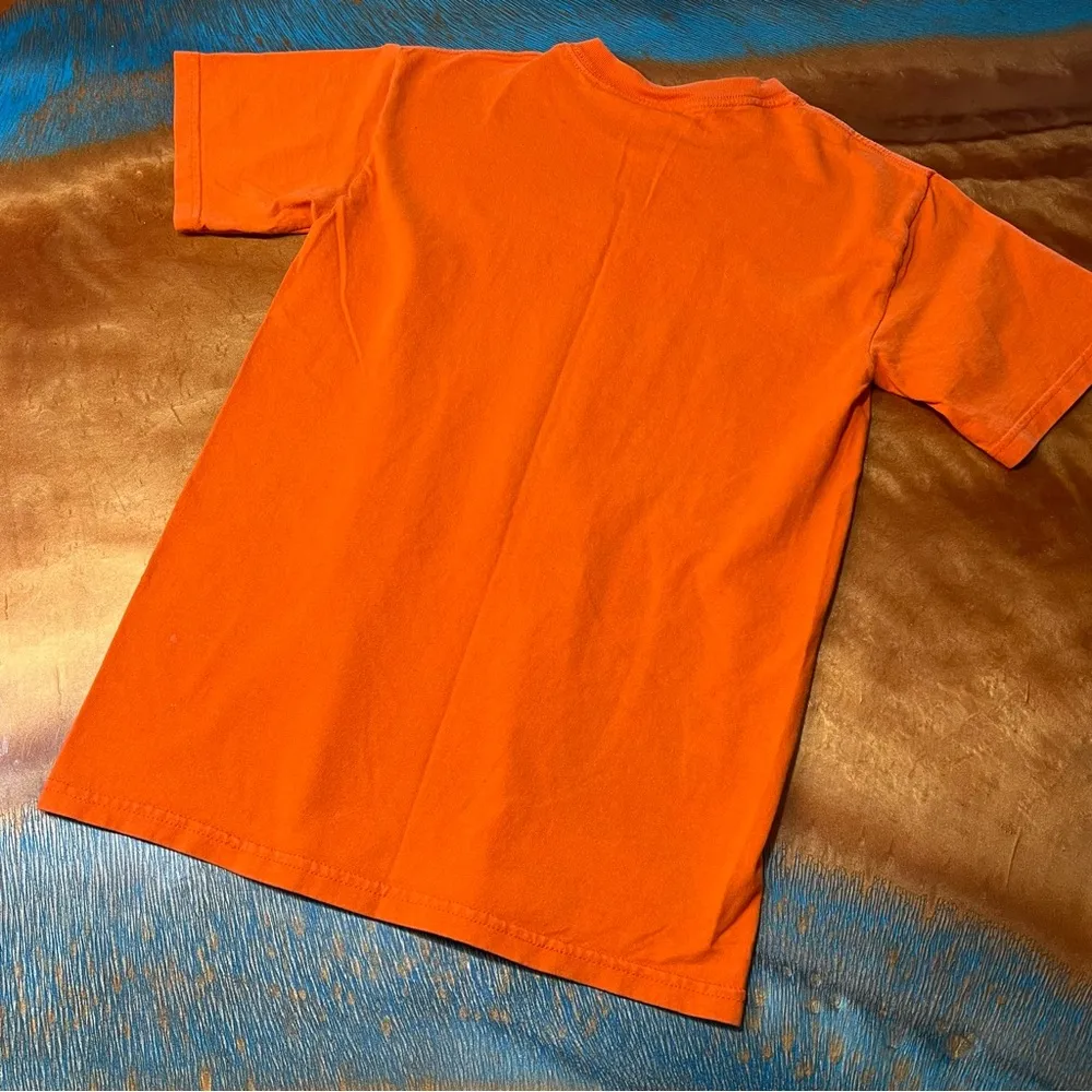 University Oregon Beaver I see Orange People Graphic Tee small Gildan Preshrunk - Image 5