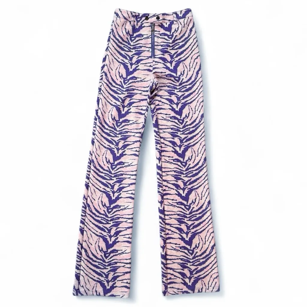 I. AM. GIA. Kiki Pant in Purple Zebra Size XS - Image 2