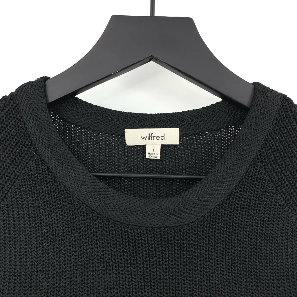 Wilfred  Palmier Tunic Sweater Black S - Image 5