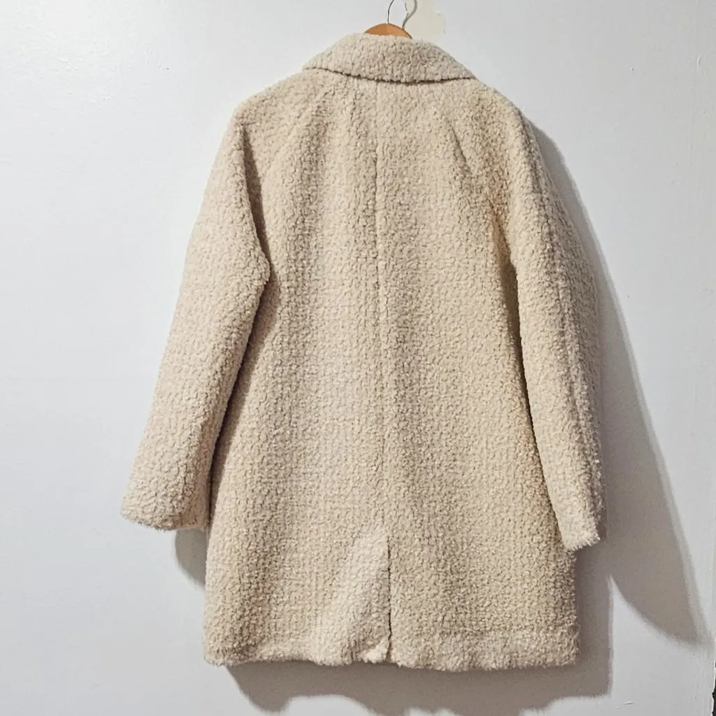 Marine Layer Aspen Coat - Cream - Women's Size XL - Holiday 2023 - 16378 - NWT - Image 5