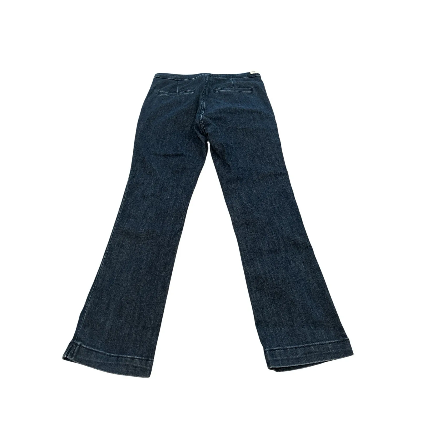 Pilcro & The Letterpress Womens 28 Dark High Rise Denim Legging Side Zip Stretch - Image 2