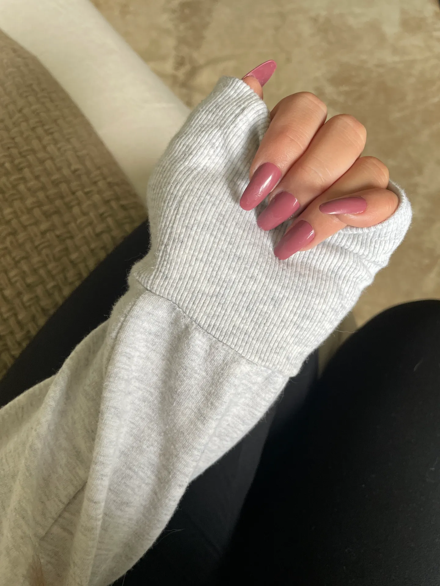 light grey sweater Size L - Image 3