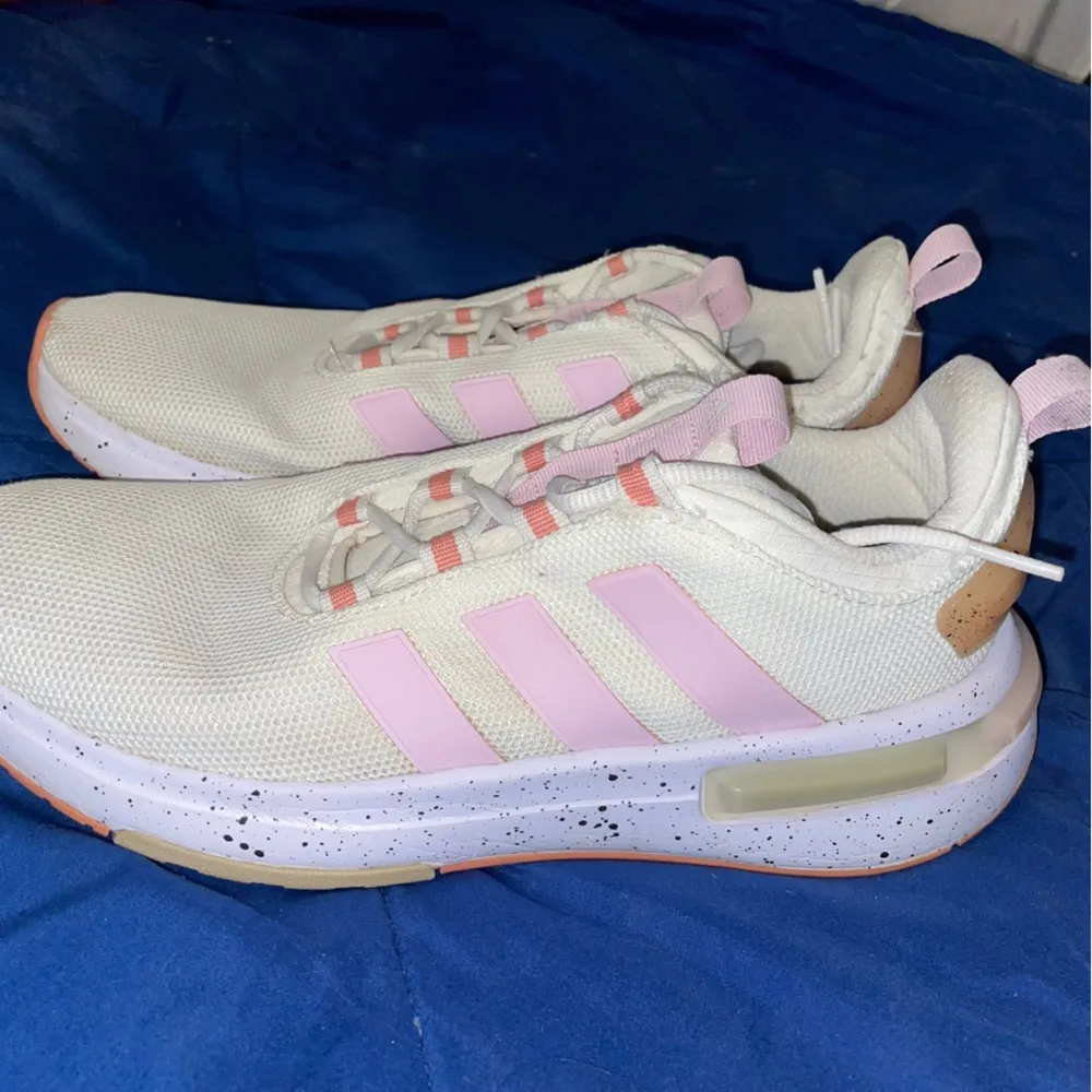 Woman’s size 10 Adidas Racer TR23 Orchid Cream Pink Running Athletic Sneaker - Image 3