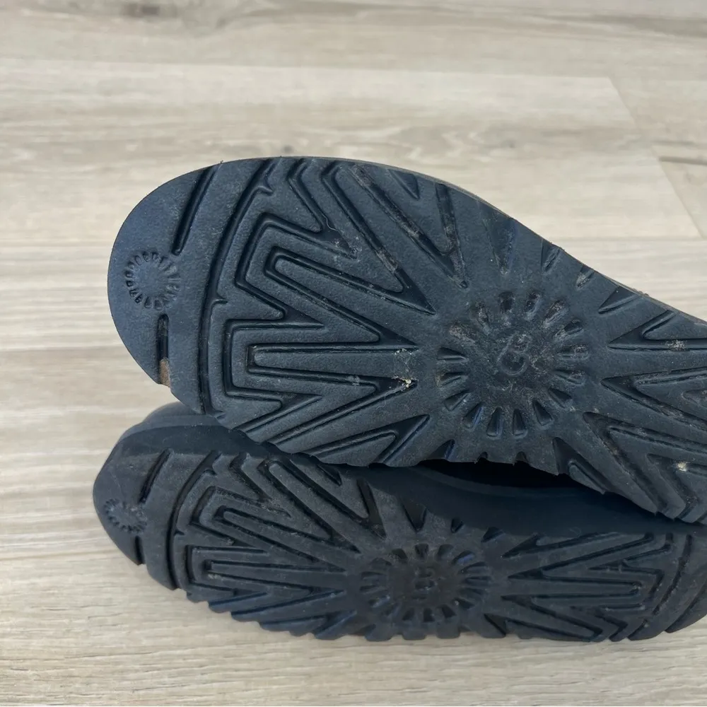 UGG  Black Deconstructed Front Zip Boot - Image 12