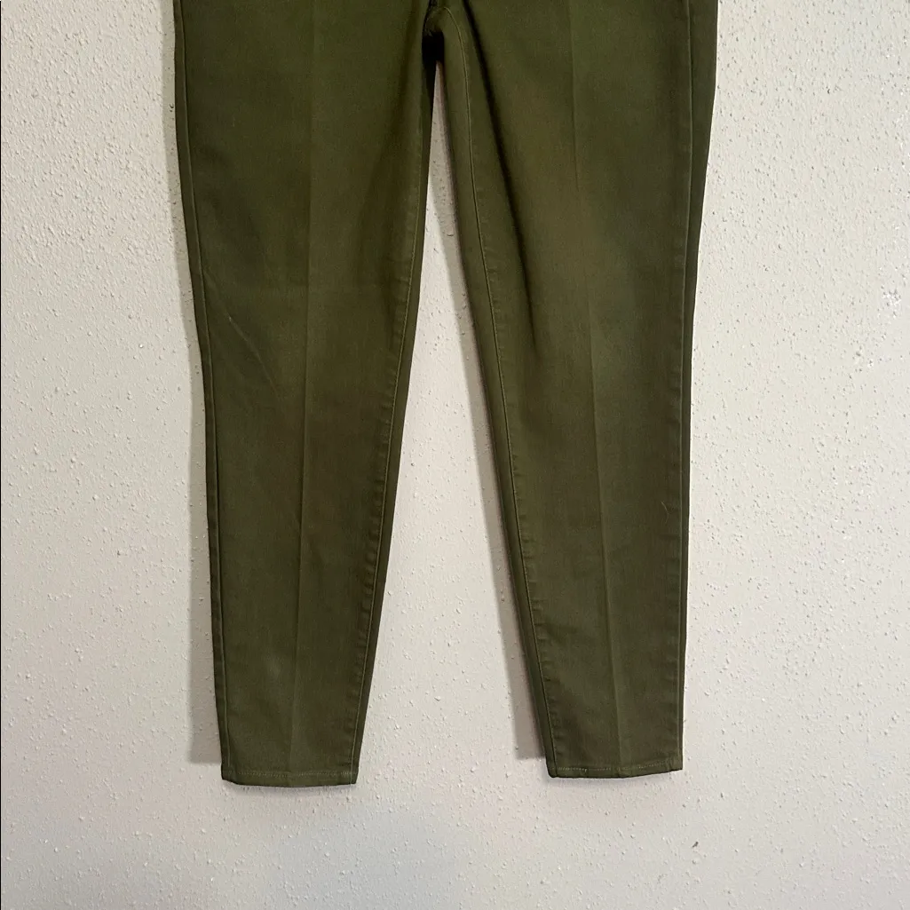Talbots Flawless High Rise Jegging Ankle Skinny Jeans Olive Green Womens Size 6 - Image 16