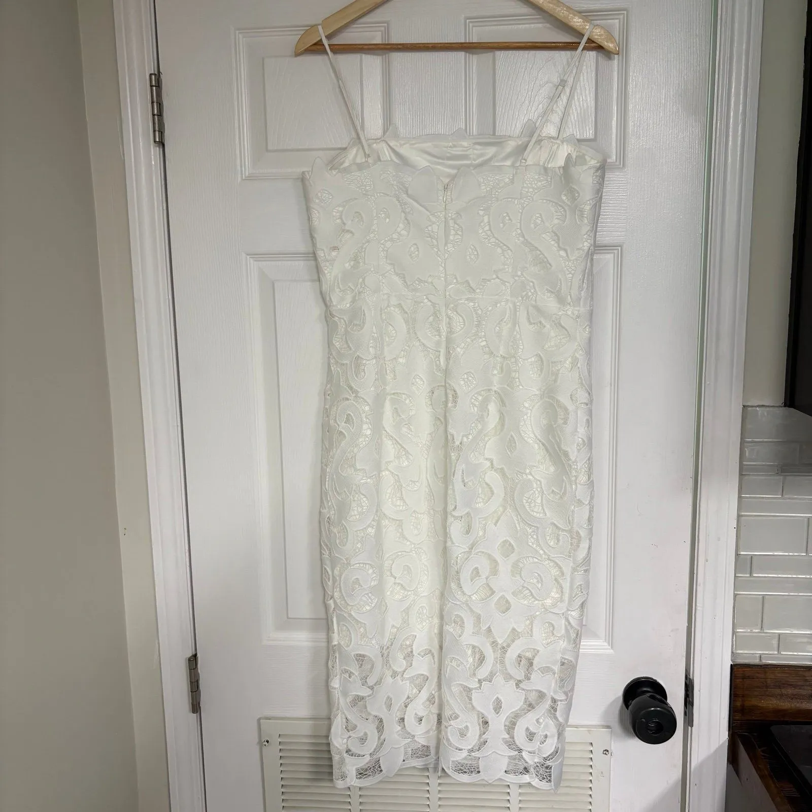 Bardot ‎ White Lina Lace Dress Size 10 - Image 3