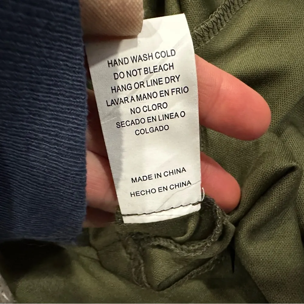 Maniju Green Satin Beaded Detail Cowlneck Gown Large L - Image 11