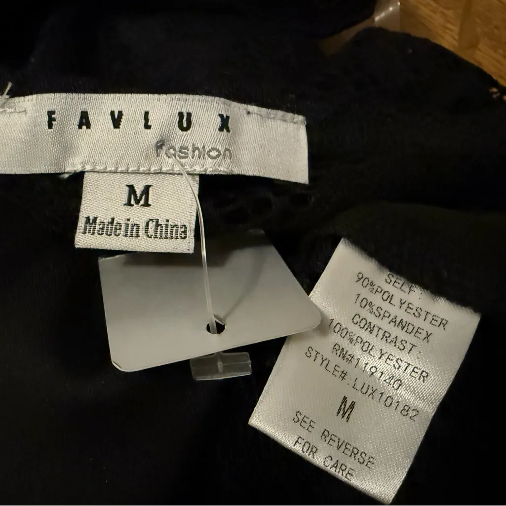 Black Lace Fitted Long Sleeve Bodysuit - Image 13