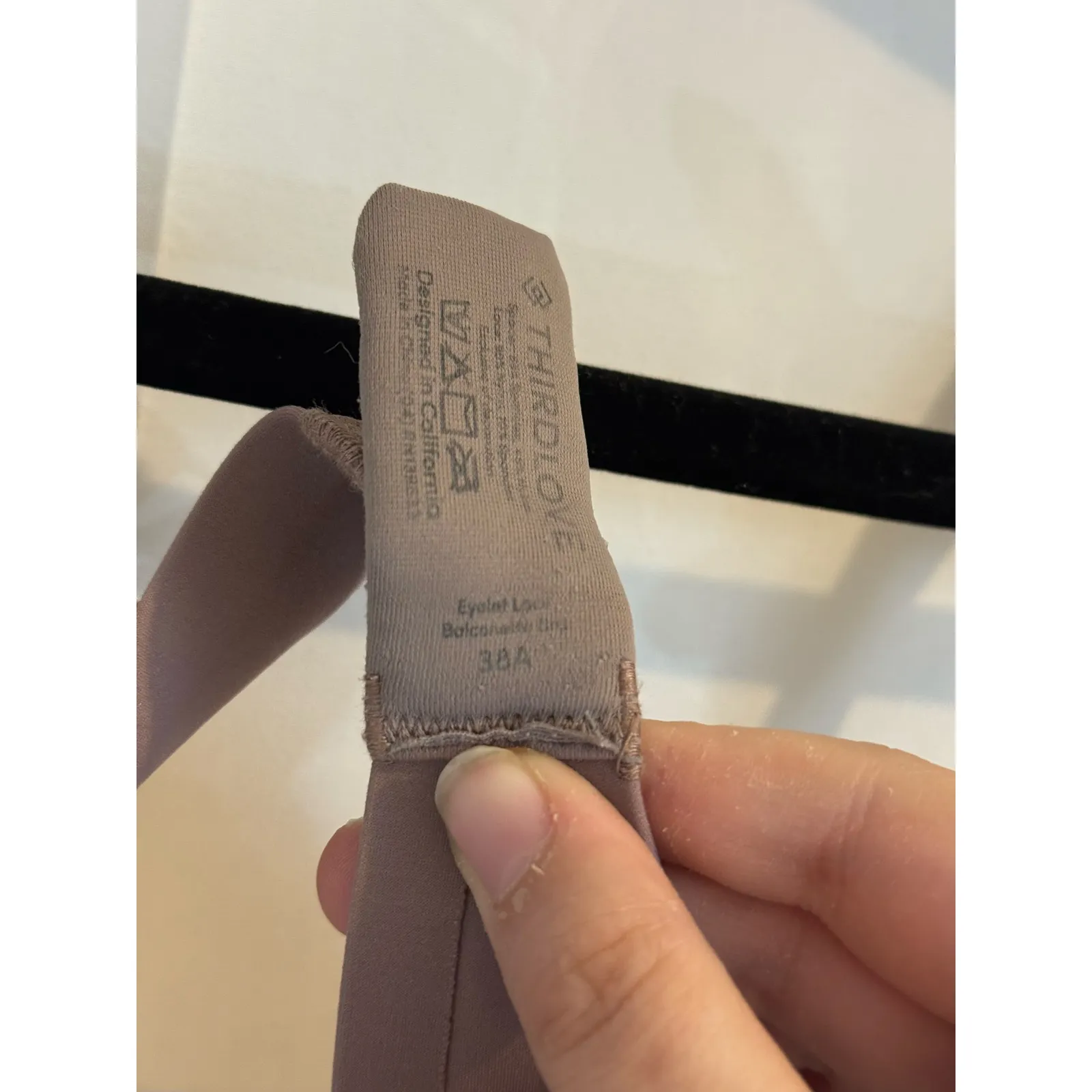 Third Love Eyelet Lace Baconette bra Size 38A - Image 3