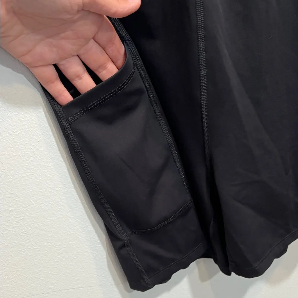 Old Navy power soft dress Active Chic Black Sleeveless - Image 5