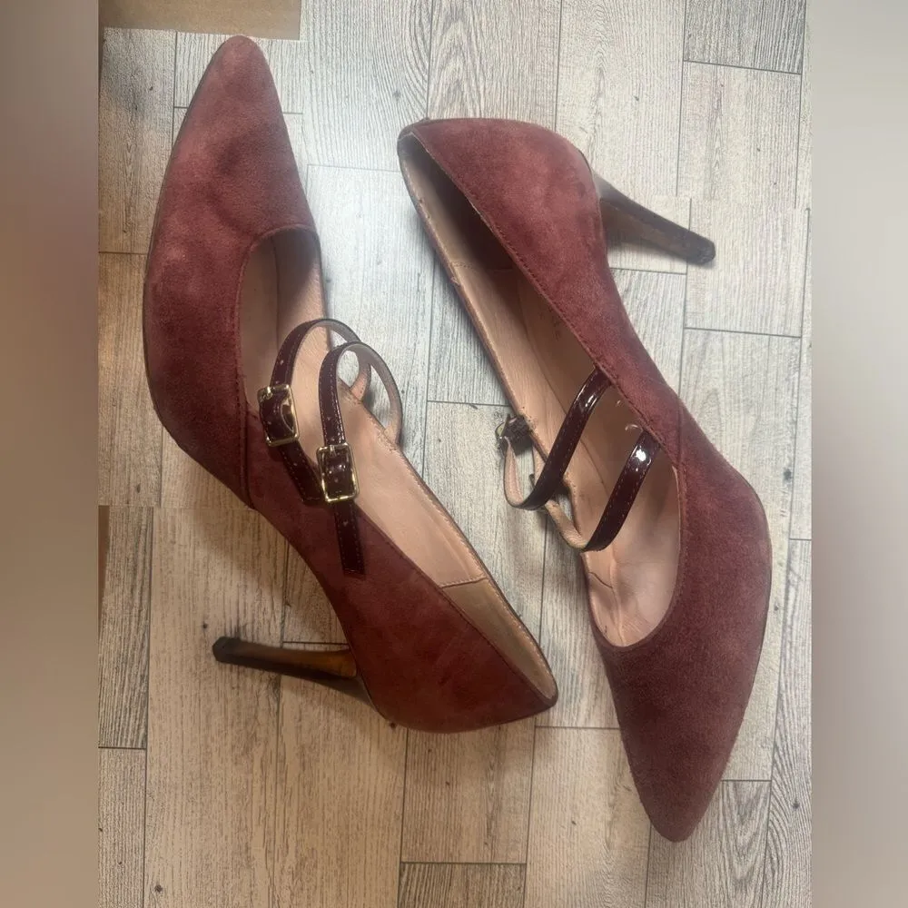 Kate Spade Suede closed toe heels‎ size 7.5 m - Image 7