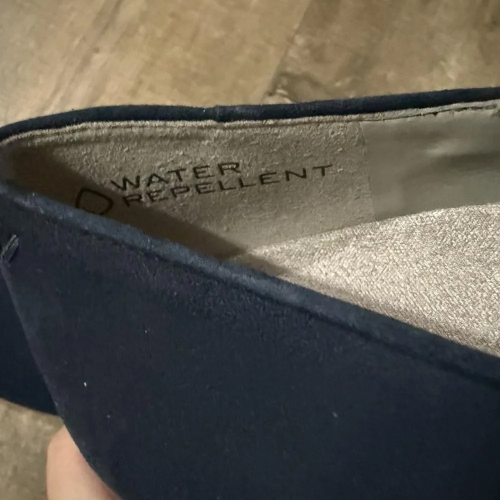 NWOB Vionic Water Repellent Wedges Willa Wedge Navy Woman’s Size 11 Career Comfy - Image 8