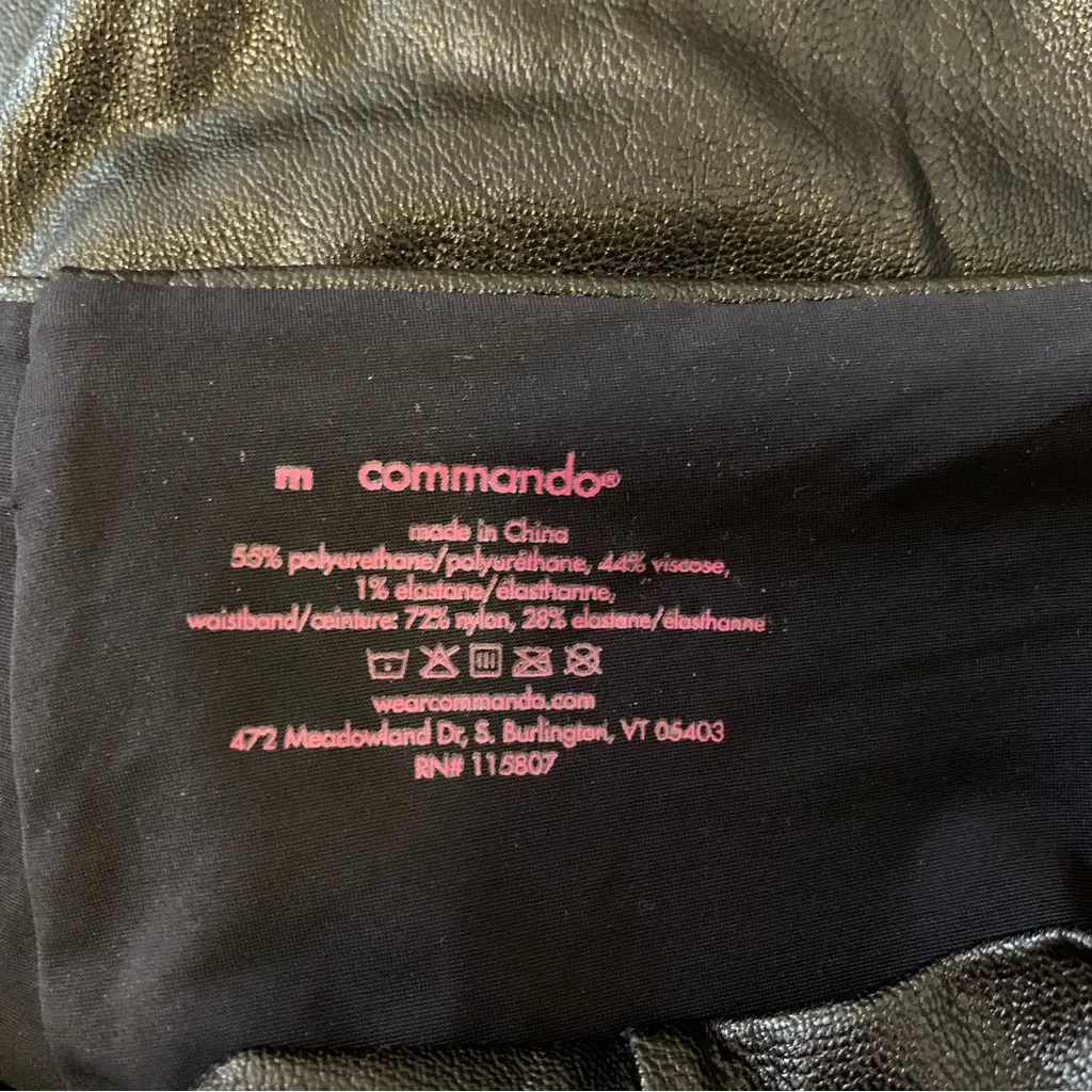 Commando Faux Leather Legging - Image 4