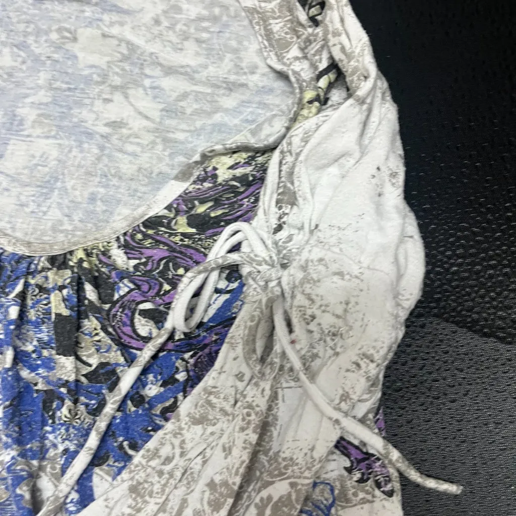 2000s's Women's S white long sleeve emo y2k indie skater top gothic - Image 4