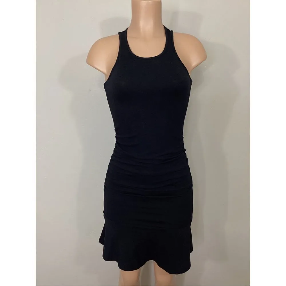 Michael Stars shirred dress w/flounce. XS. Retails $129 - Image 3