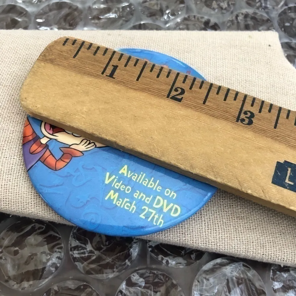 Vintage 2000 Rugrats Button Brooch - Image 3