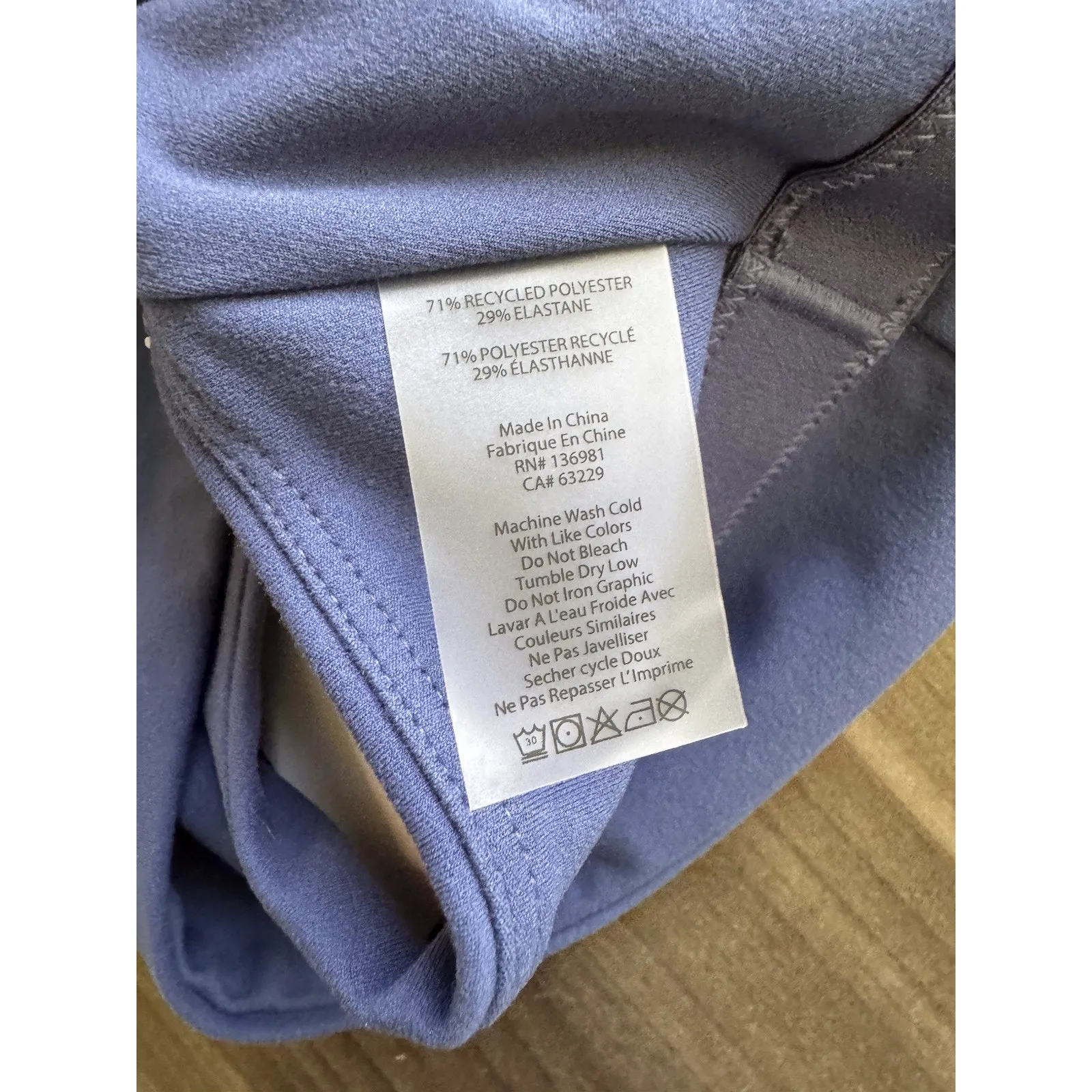 NWT Spiritual Gangster Suki Crop Tank Top Blue High Neck Women's Size Medium - Image 9