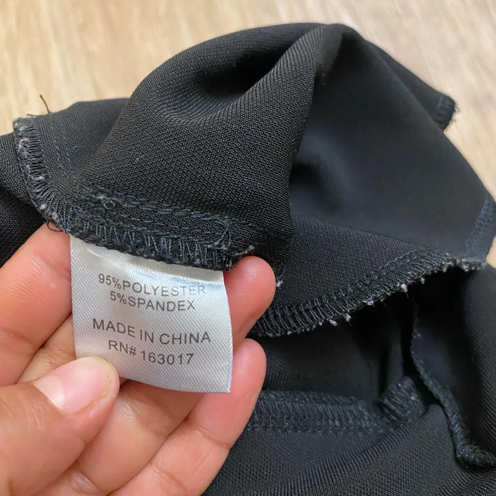 Princess Polly  Black Wide Leg Pants - Image 8