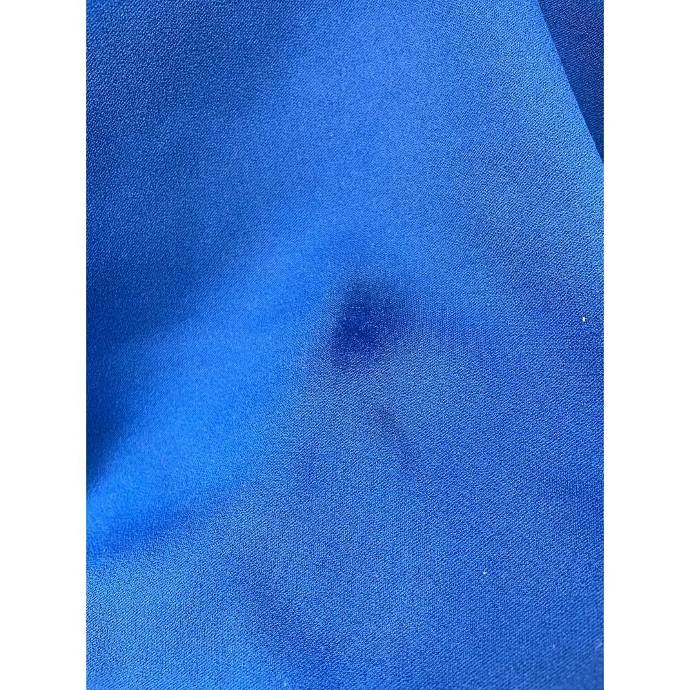 Katie May Dress Womens Large Crush Gown Ocean Blue Strapless Plunging V Neck NWT - Image 7