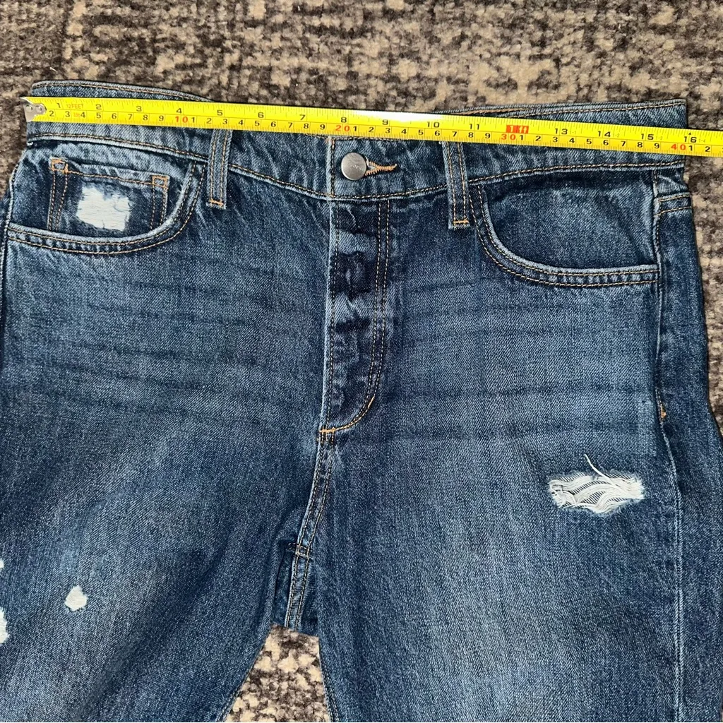 Joe’s Jeans Women’s 29 Medium Blue Wash The Scout Mid Rise Slim Boyfriend Jeans - Image 9