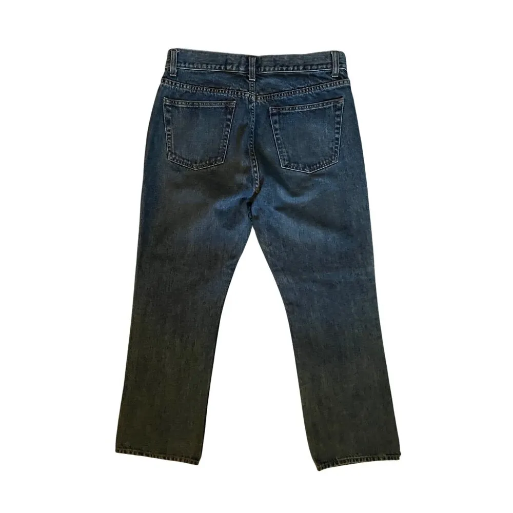 Gap Women's Bootcut Jeans 10A 100% Cotton Vintage 2002 Ankle Length Blue Denim - Image 4