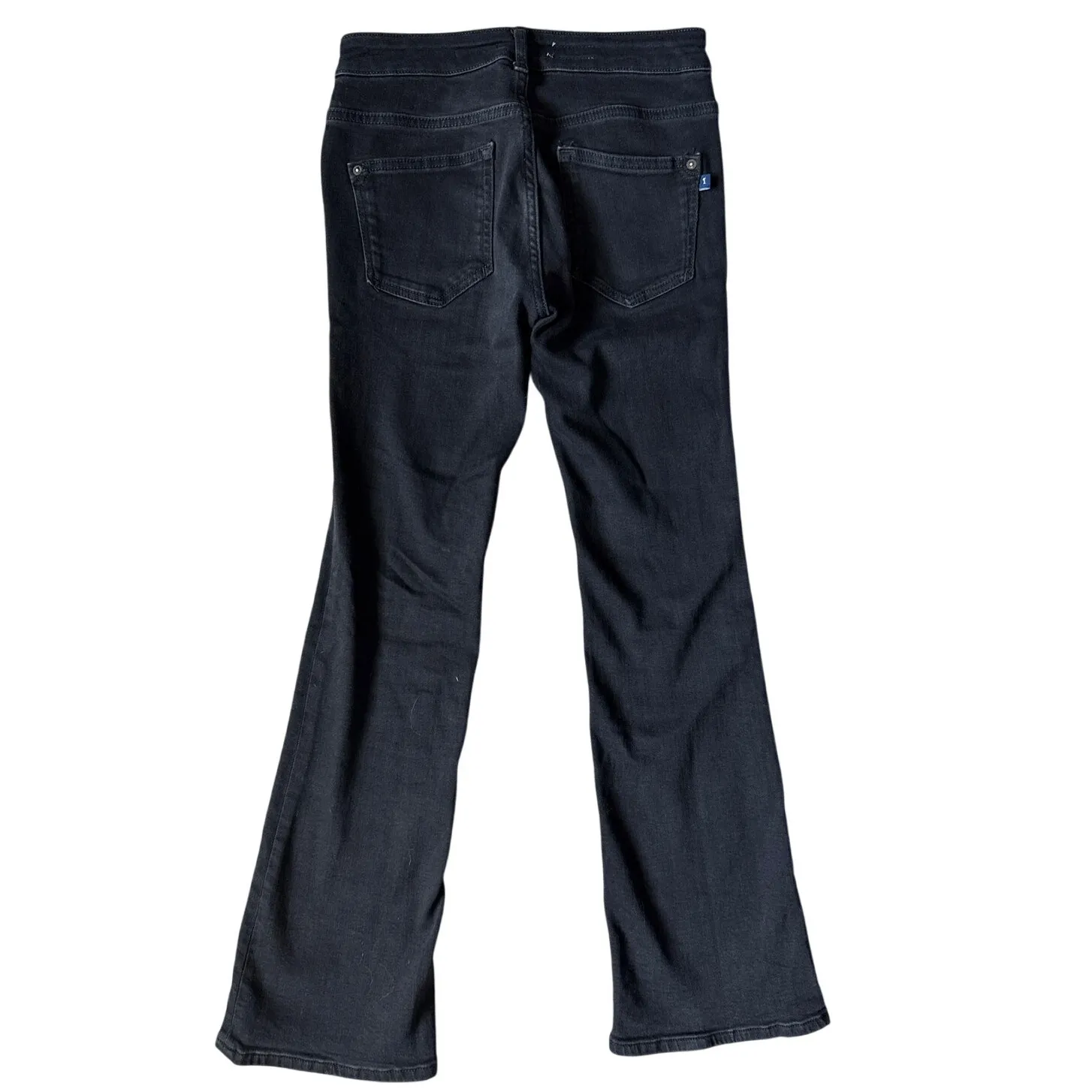 Pilcro‎ by Anthropologie Ultra High Rise Demilune Bootcut Jeans Black Size 25 - Image 5